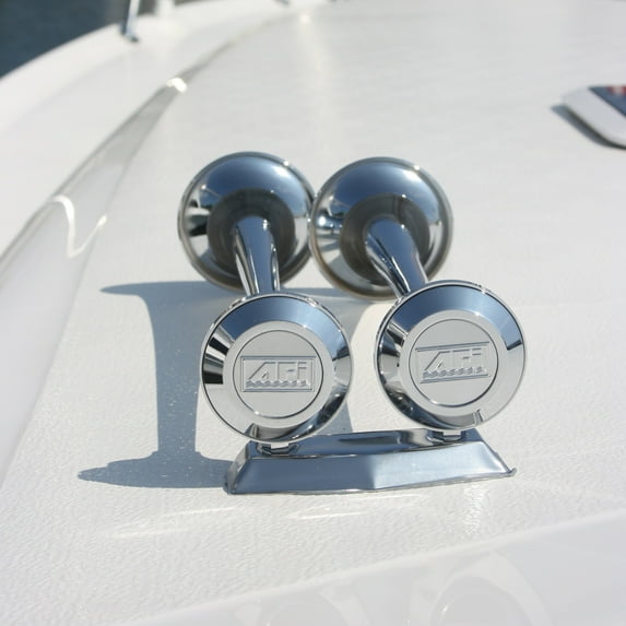 Marinco 10106 - 12V Chrome Plated Dual Trumpet Air Horn