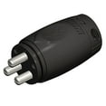 thumbnail image 1 of 6" Espresso Black Marinco 70 Amps Trolling Motor Plug, 1 of 3