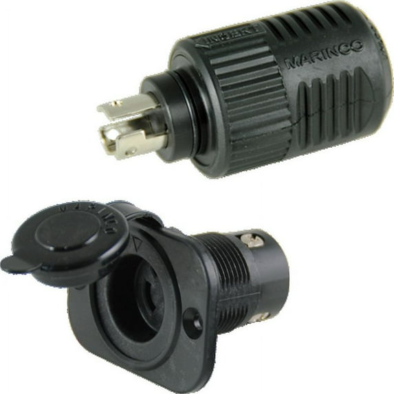 Marinco 12VCP - ConnectPro 3-Wire Receptacle and Plug