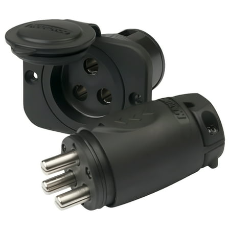 Marinco 12VCPS3 70A Trolling Motor Plug & Receptacle