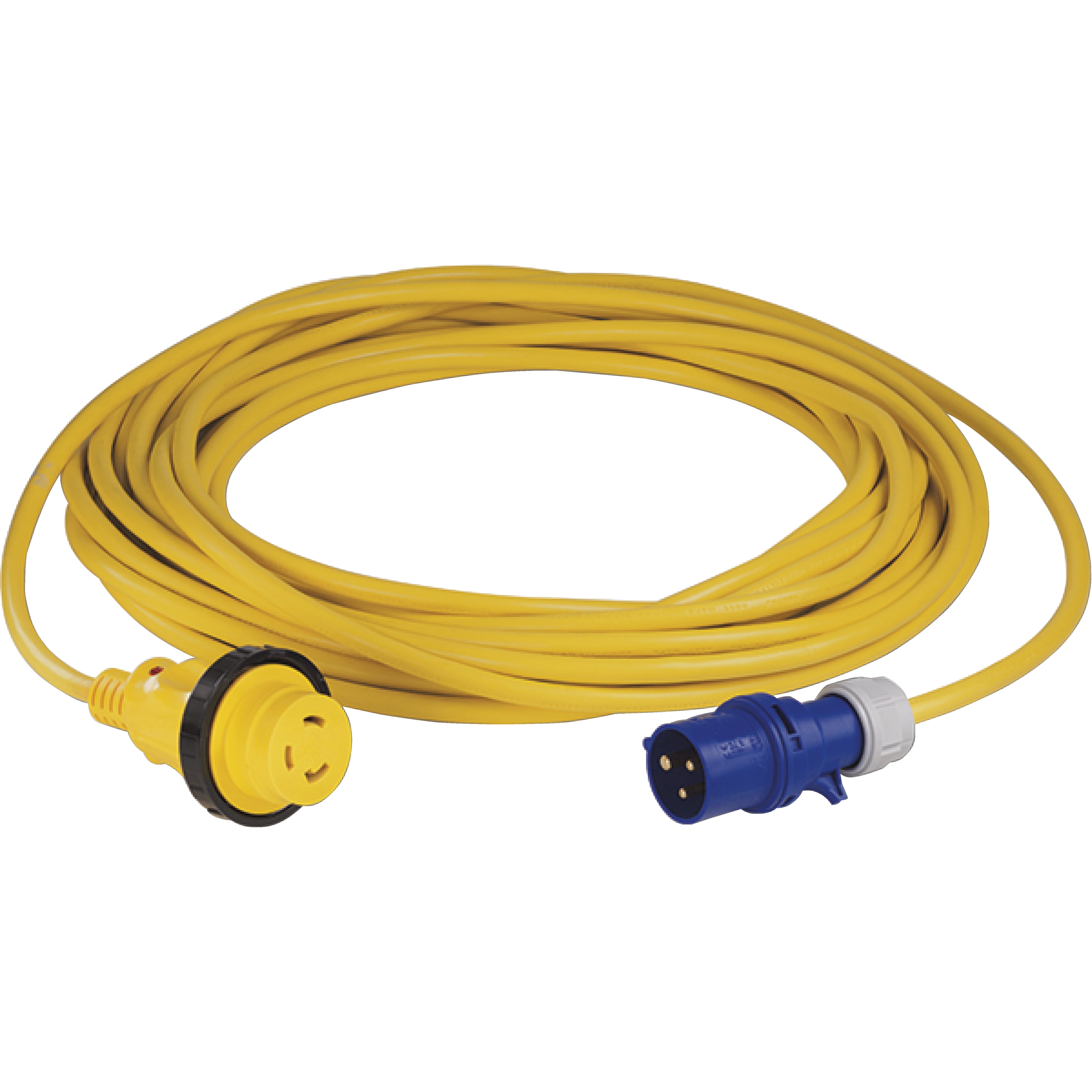 Marinco 15MSPPXP Cordset, 16A 230V, 15M, with European Plug, Yellow
