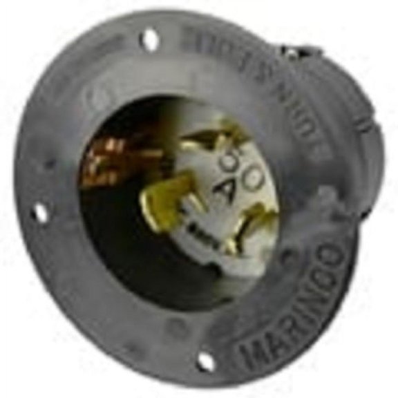Marinco - 3775 - 50A 600V AC/50A 250V DC INLET - (Pack of 1)