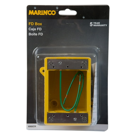 Marinco 6083CR - FD Box with 3/4" K.O. Holes
