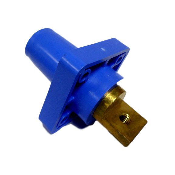 Marinco Bates CL40FRB-BB-D Advance Devices CL Panel Mount Bus Bar Female Blue