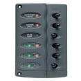 thumbnail image 1 of BEP Contour Switch Panel - Waterproof 6 Way w/Fuse Holder [CSP6-F], 1 of 2