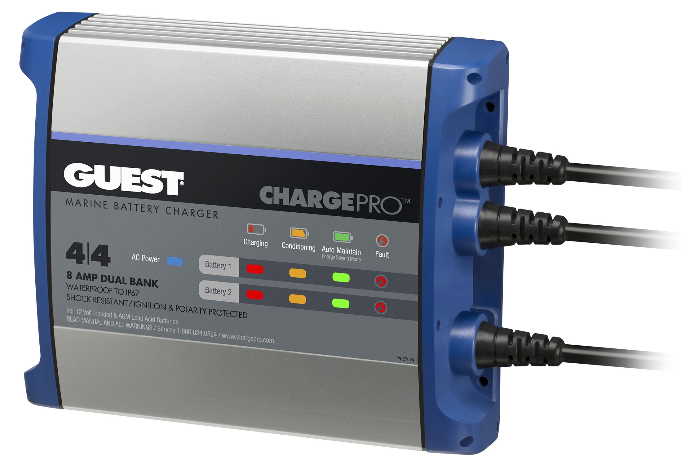 3 bank 2024 marine battery charger