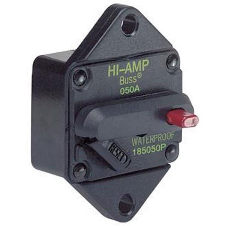 Marinco Marine Switchable Reset Circuit Breaker - 50 Amp Panel