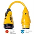 thumbnail image 1 of Marinco P504-30 Marinco P504-30 EEL 30A-125V Female to 50A-125-250V Male Pigtail Adapter - Yellow, 1 of 1