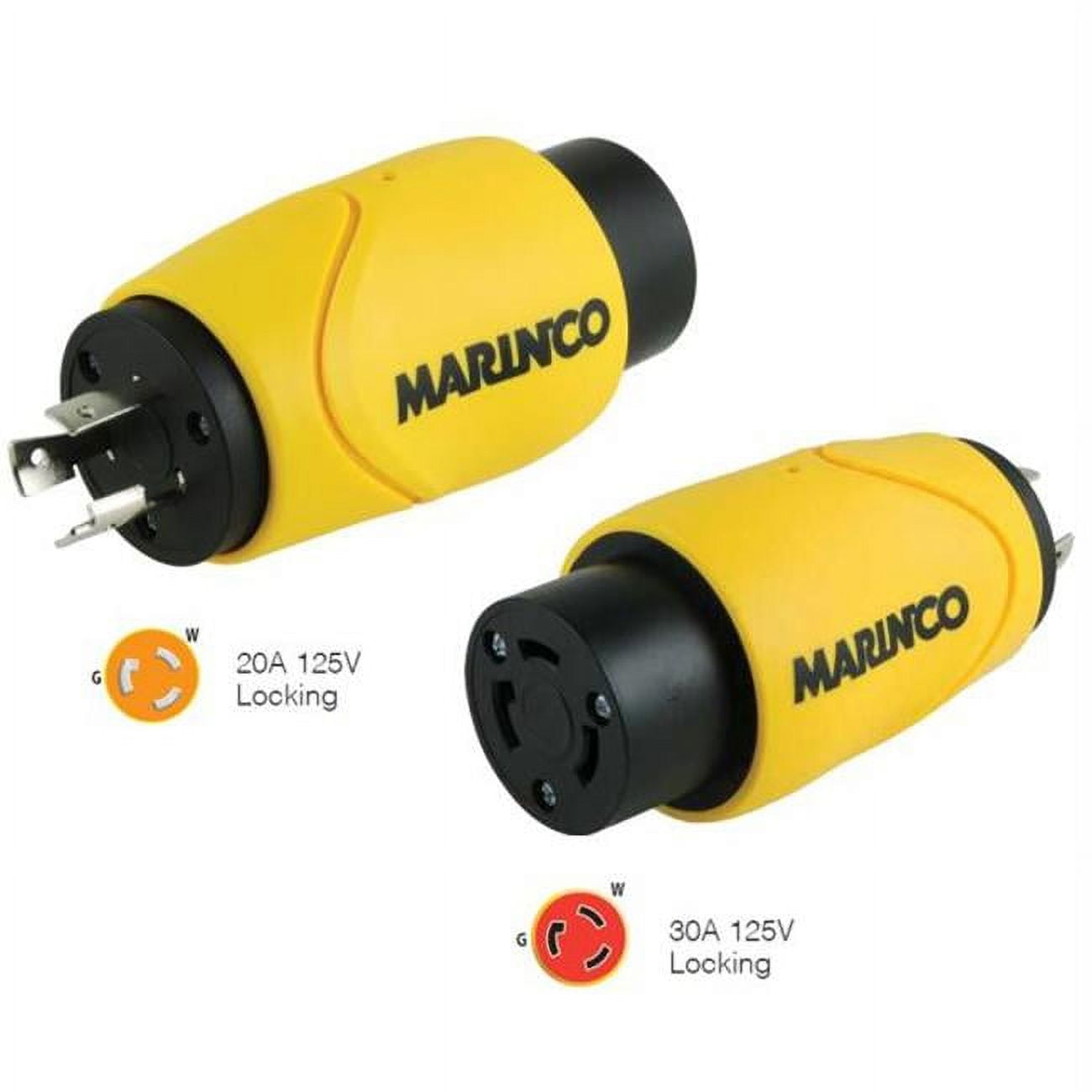 Marinco S20-30 - 125V Straight Adapter