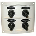 thumbnail image 1 of Marinco Splash Proof Panel - 4 Way - White [900-4WPW], 1 of 2