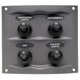 thumbnail image 1 of Marinco Splash Proof Panel - 4 Way - Grey [900-4WP], 1 of 1