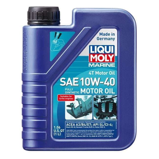 Marine 10W-40 4T Engine Oil, 1 ltr