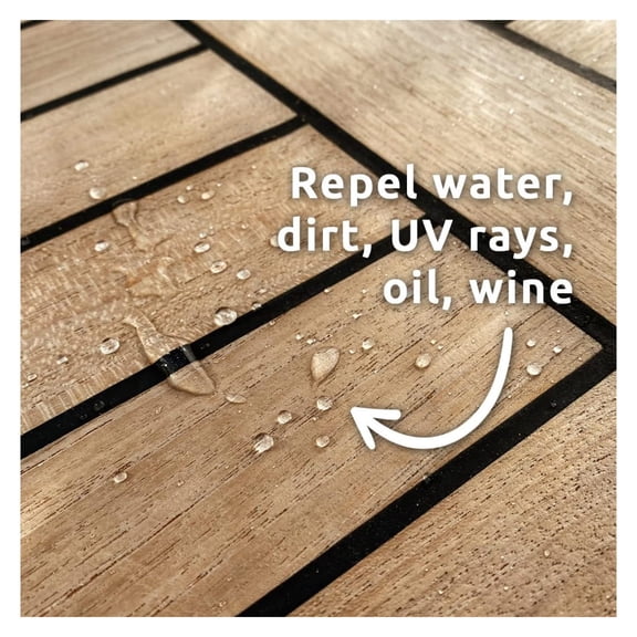 Marine 2.0 - Teak Protector, 1 Quart | Teak Protector | Marine Cleaning Products | Teak Oil Replacement | Teak Sealer