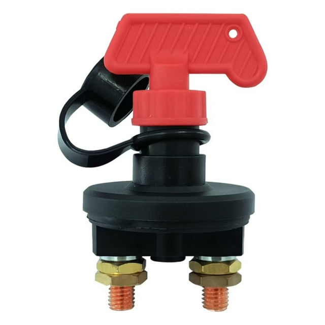 Marine 2 Positions Battery Selection Rotary Knob Switch Power