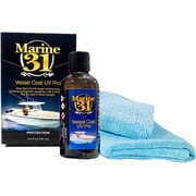 Marine 31 Vessel Coat UV Pro | Advanced UV Protection for Boats & Watercraft | Long-Lasting Ceramic Coating for Fiberglass & Gelcoat Surfaces | Easy Application & High Gloss Finish | M31-800