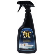 Marine 31 Vinyl Cleaner & Conditioner | Cleans & Protects Marine, Boat, Home & Patio Furniture Vinyl | Restores Flexibility & Shine | 20oz Spray Bottle | M31-400