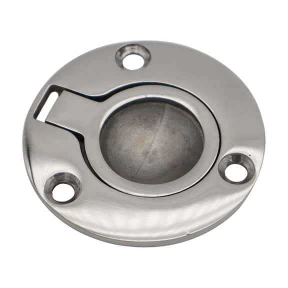 Marine 316 Stainless Steel Round Floor Hatches With Waterproof Seal And Auto Locking Mechanism For Yacht Deck Installation
