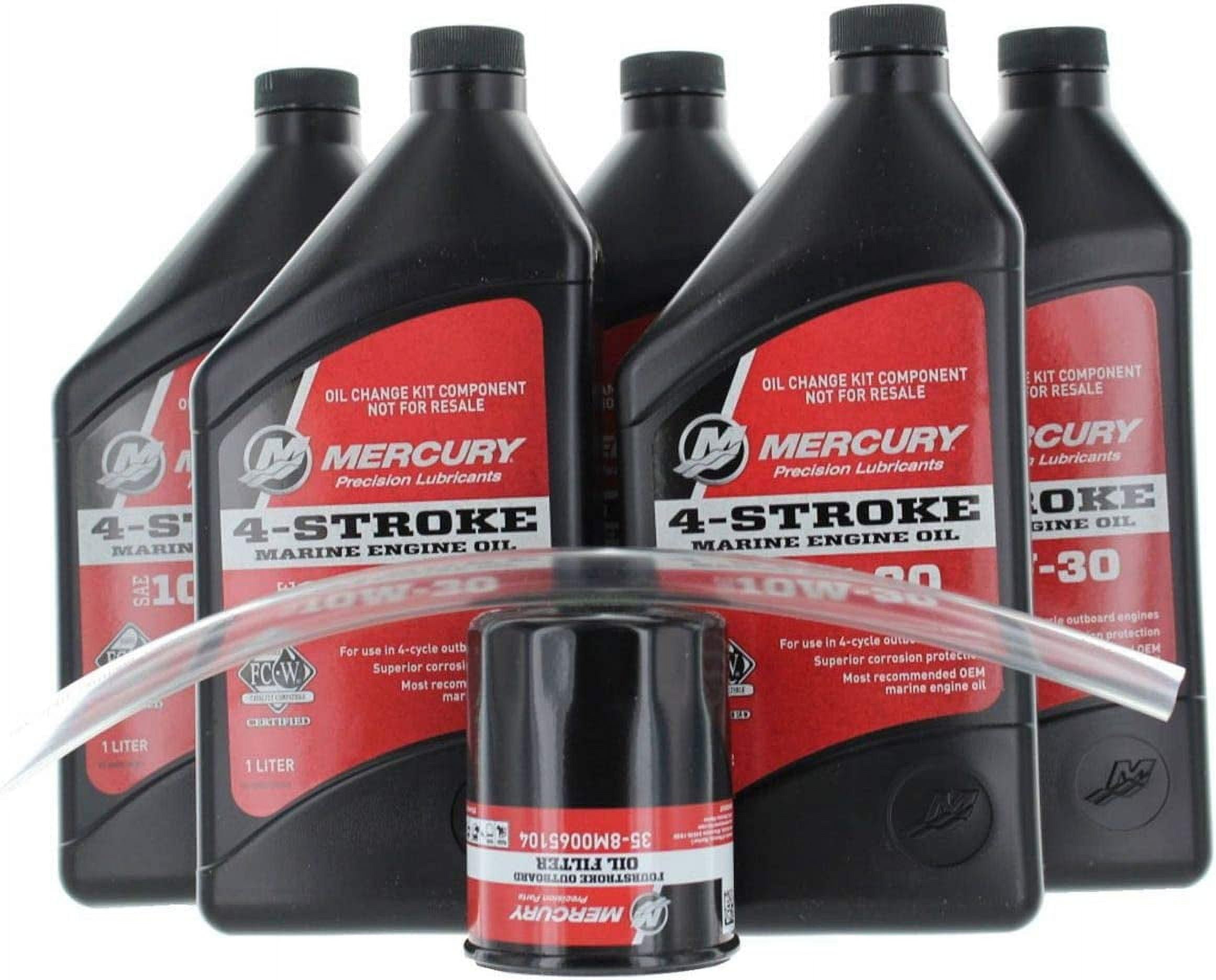 Marine 75hp-115hp 4 Stroke Outboard Oil & Filter Change Kit 8M0107510