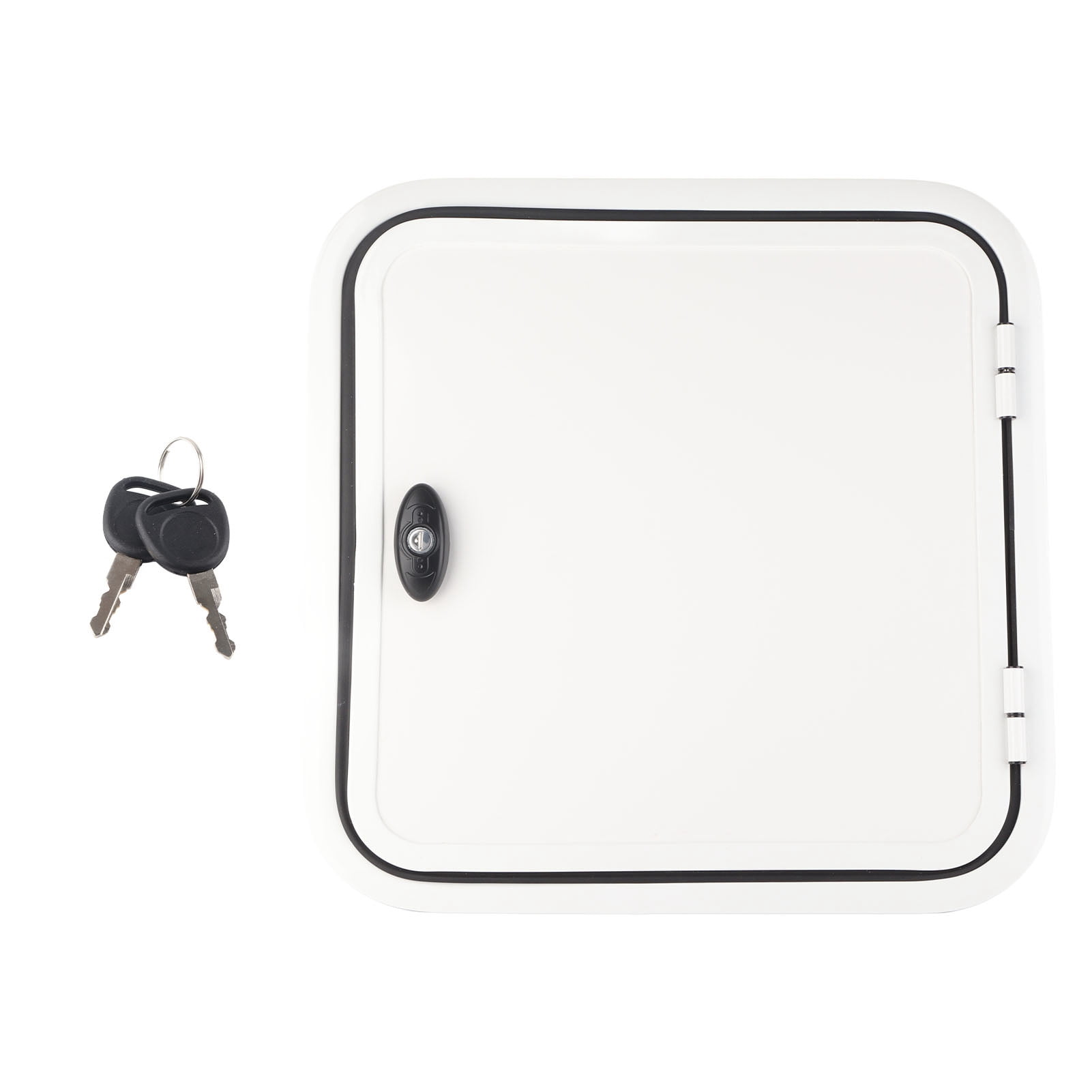Marine Access Hatch Heavy Duty UV Resistant 500x500mm Boat Deck Storage Compartment Hatch for RV