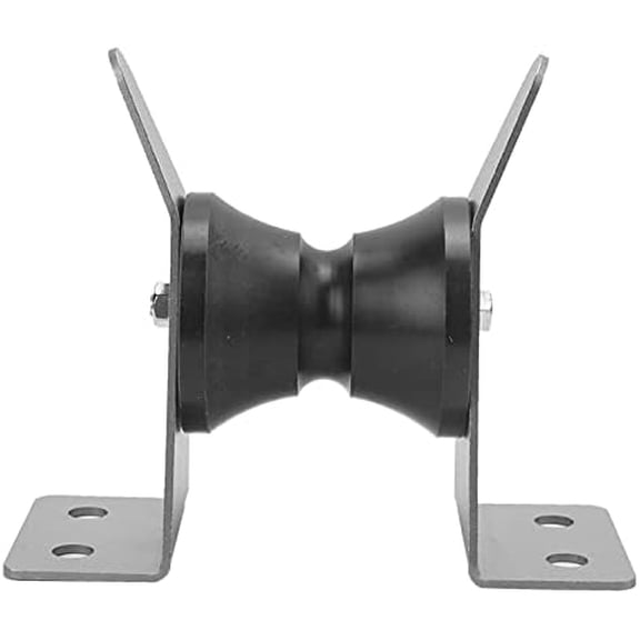 Marine Anchor Bracket 316 Stainless Steel Dual Wheel Butterfly Type Mount Bow Roller Bracket Marine Hardware Boat Accessories for Ship Yacht Fishing Boat Speedboat$$Watercraft