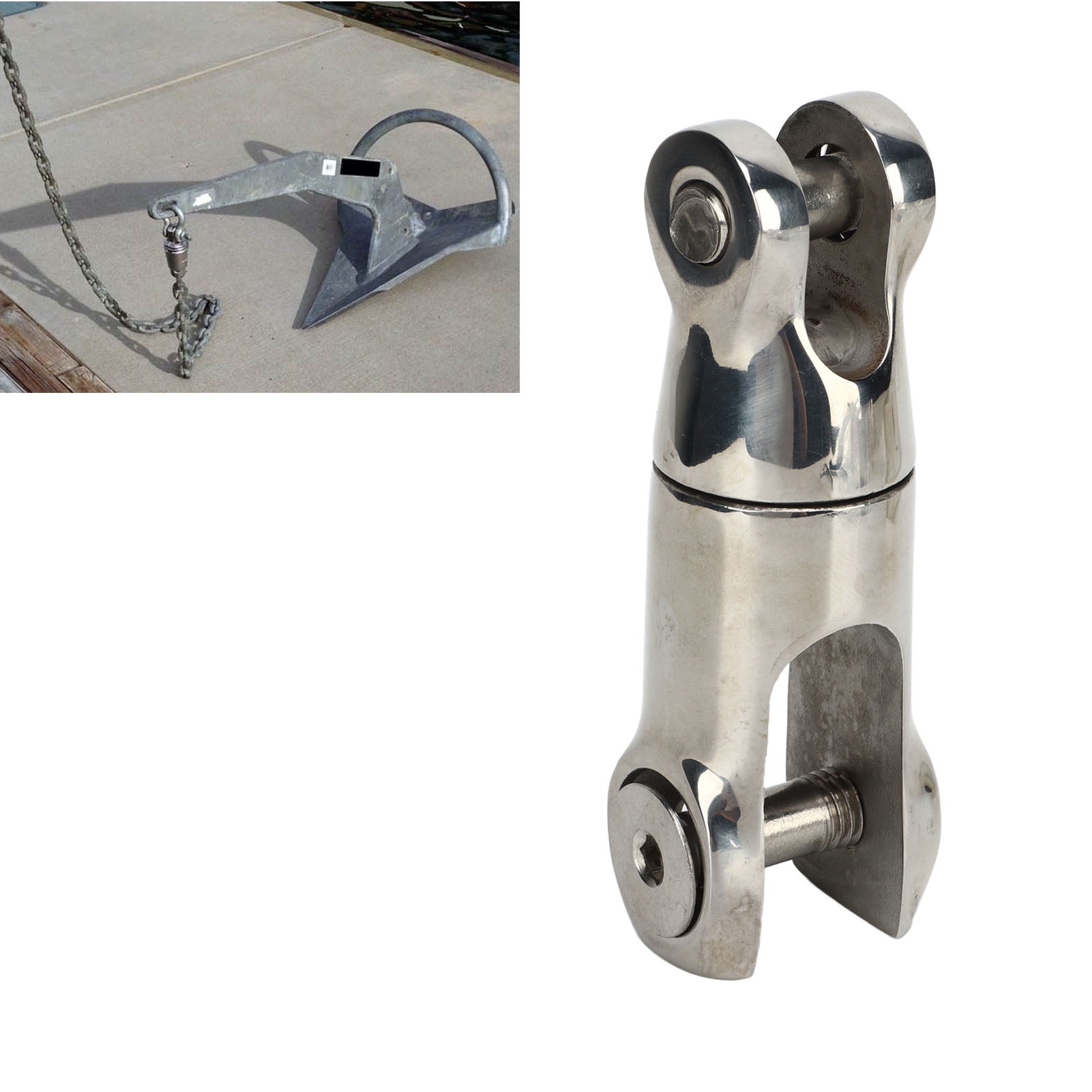 Marine Anchor Chain Connector, 316 Stainless Steel Boat Anchor Chain