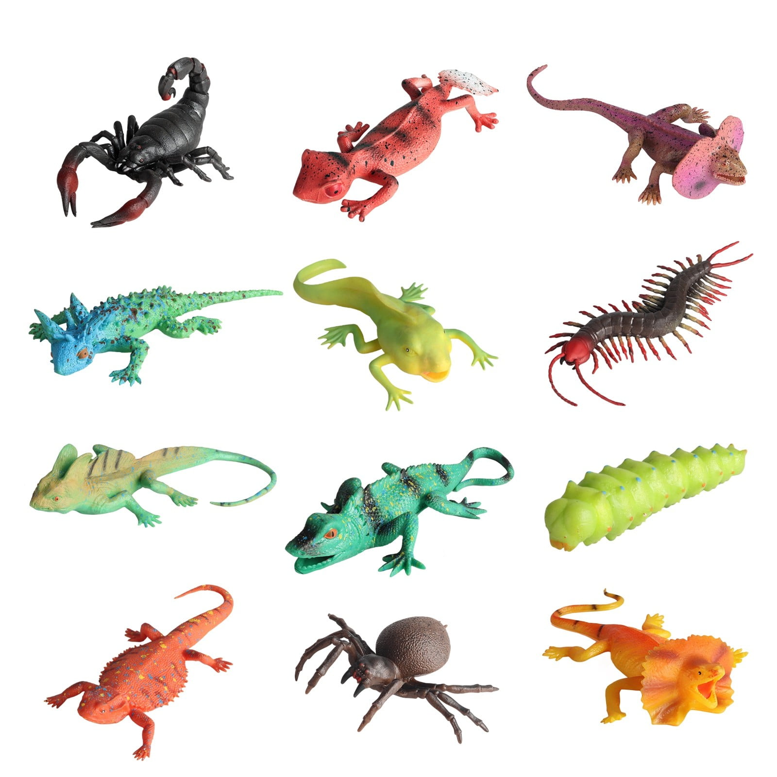 Marine Animal Squishy Fidget Toys for Adults Realistic Simulated Sea Creature Tactile Gadget Pufferfish Crab Shark Dunkleosteus Mixed Desktop Decor Assorted Set