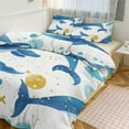 thumbnail image 1 of Marine Animals Such As Whales Bedding Set with Zipper Closure for Girls & Boys, 1 of 6