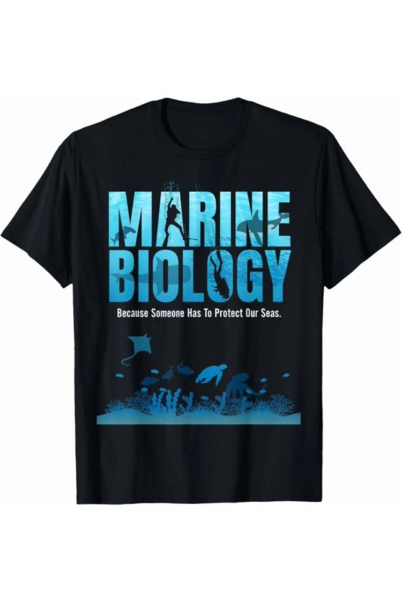 Marine Biology Biologist Ecologist Ocean Science Scientist Unisex T-Shirt, up to Size 5XL