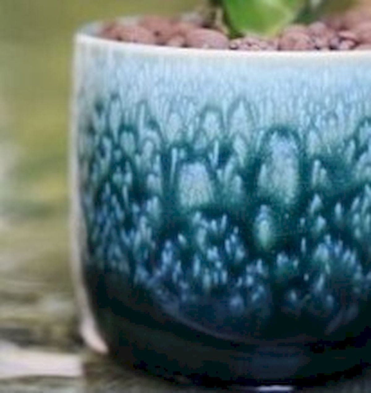 Marine Blues Ceramic Planter