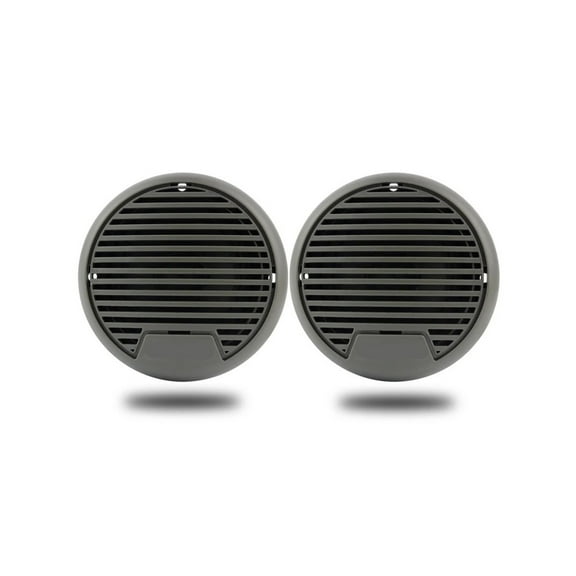 Marine Bluetooth Speakers Boat Motorcycle Hot Tub Stereo with Max Power 140 Watt A Pair Gray