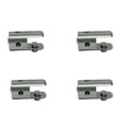 thumbnail image 1 of Marine Boat 1/8" Single End Shelf Clamp Cable Rope Wire Stainless Steel 4 Pcs, 1 of 8