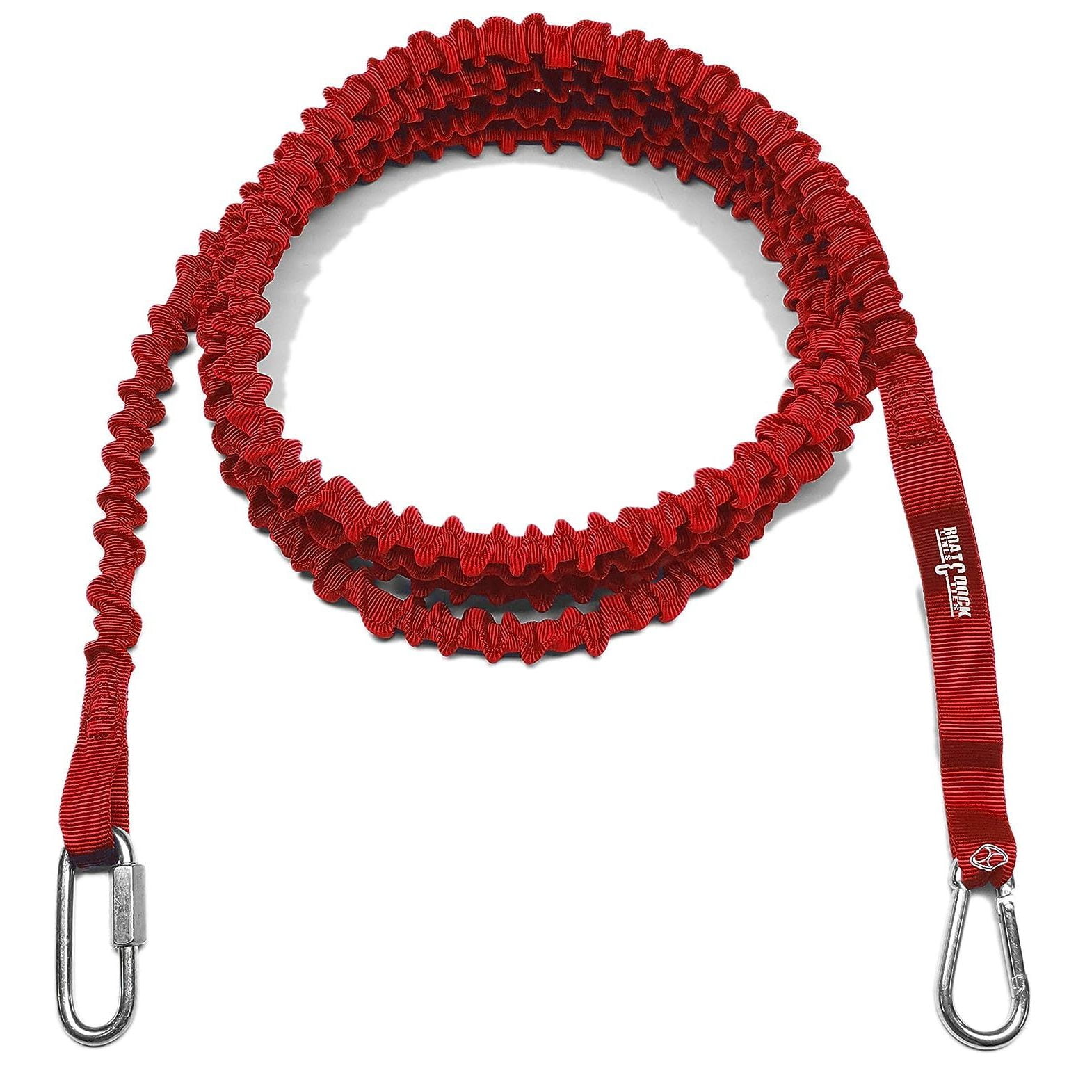 Marine Boat Anchor Bungee Line 15' Long, Made in America (red