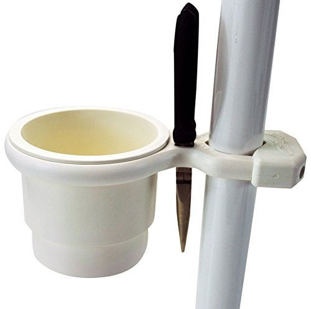 Marine Boat Cup Holder ClampOn Mount, Cup/Smart Cup Technology