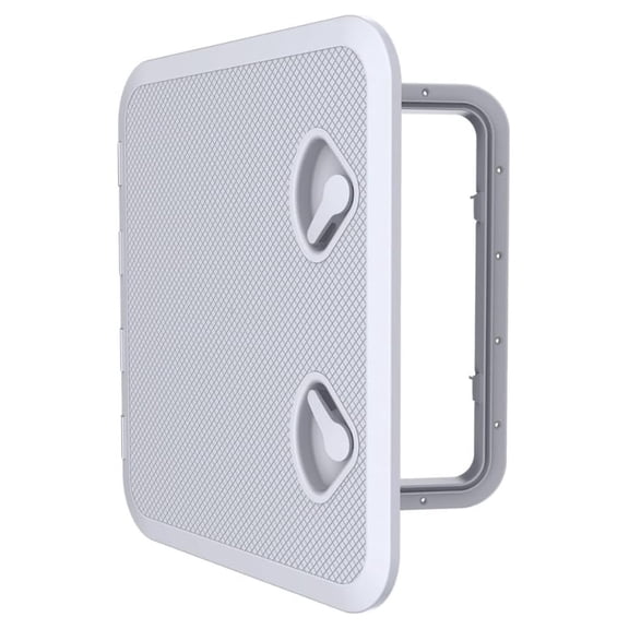 Marine Boat Deck Access & LID 20" X 18" - White 510mm x 460mm