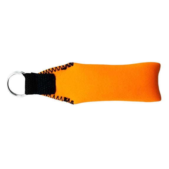 Marine Boat Neoprene Floating Keyring Key Float Buoy Yachting Boating Accessory Orange