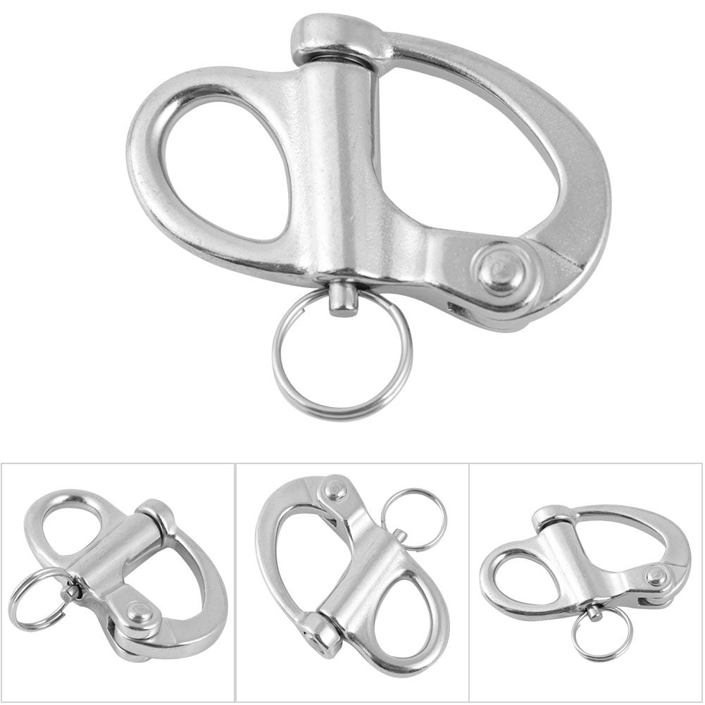Marine Boat Rigging Stainless Steel Fixed Snap Shackle Quick Release