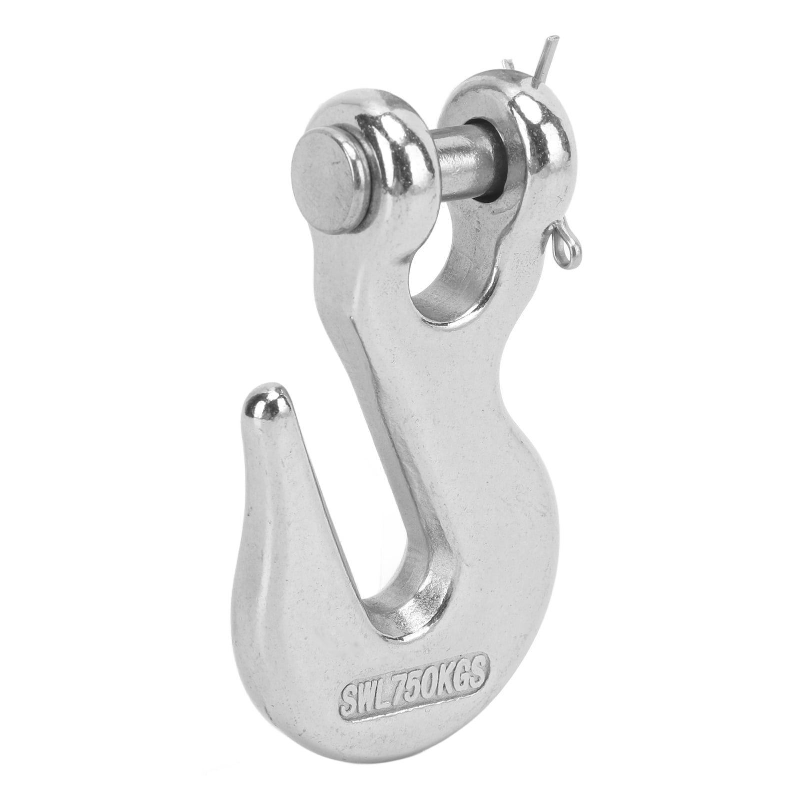Marine Boat Slip Lifting Hook 1/4in 1000lbs Load Bearing Capacity 316