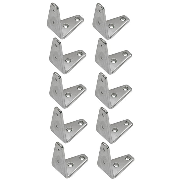 Marine Boat Stainless Steel 1-5/8" Angle Plate Rigging Lifting Hardware 10 PCS