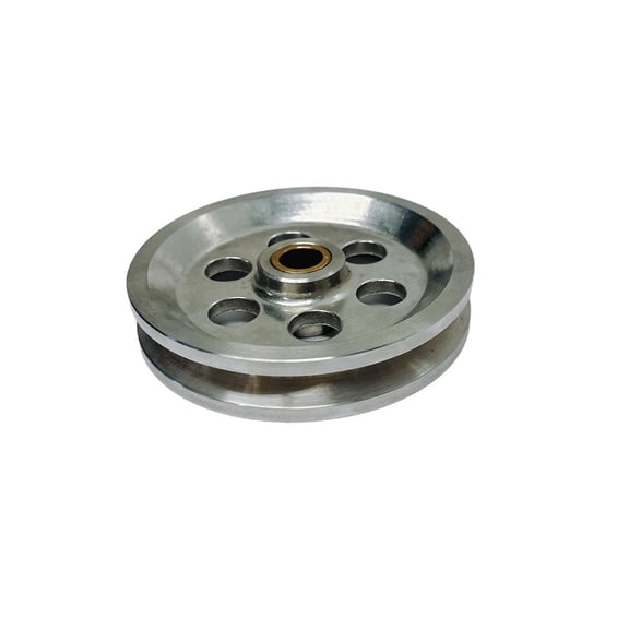 Marine Boat Stainless Steel T304 5" Sheave Wire Rope Pulley Brass Bushing