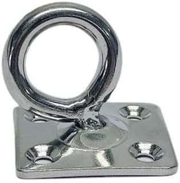 Marine Boat Stainless Steel T316 5/16" Square Swivel Pad Eye Rigging
