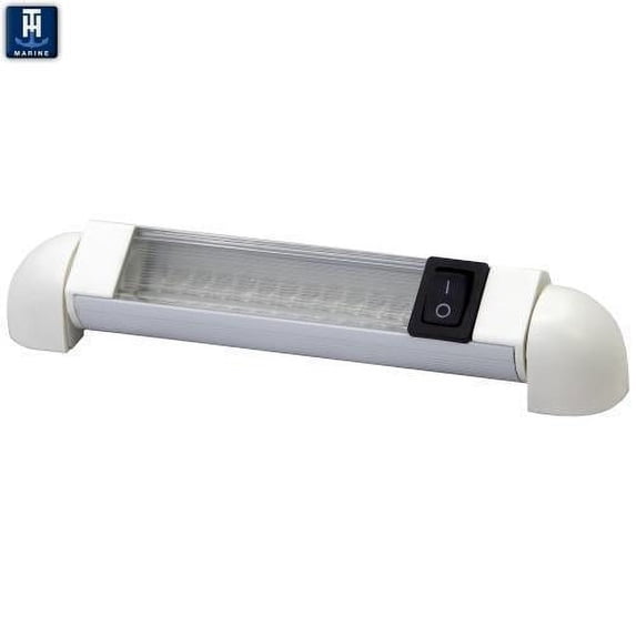 Marine/Boat Super Bright Rotating Cool White LED Rail Light 12 Bulb