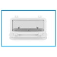 Marine Boat Yacht RV Porthole ABS Plastic Rectangular Hatches Port