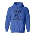 thumbnail image 1 of Marine Bulldog Adult Hooded Sweatshirt, 1 of 3