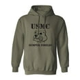 thumbnail image 1 of Marine Bulldog Adult Hooded Sweatshirt, 1 of 3