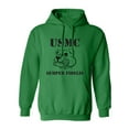 thumbnail image 1 of Marine Bulldog Adult Hooded Sweatshirt, 1 of 3