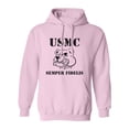 thumbnail image 1 of Marine Bulldog Adult Hooded Sweatshirt, 1 of 3