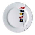 thumbnail image 1 of Marine Business Melamine Non-Slip, Flat, Round Dinner Plate - REGATA... [12001C], 1 of 4
