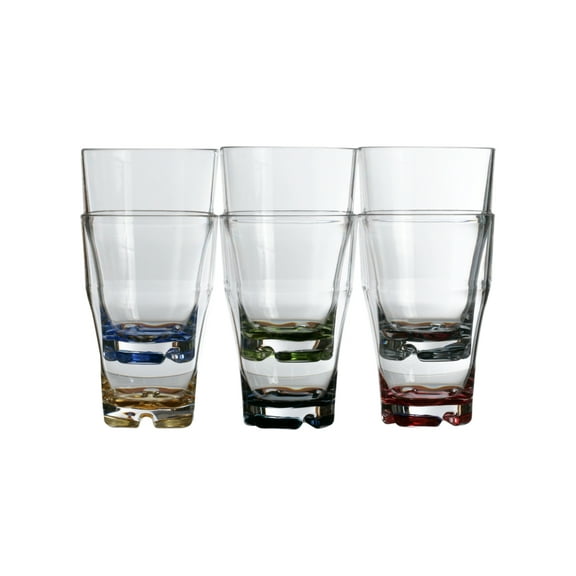 Marine Business Party Stacking Beverage Colors Base (Set of 6) - 16702 FO-4079