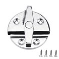 thumbnail image 1 of Marine Cabinet Door Catch Latches Push Button Lock Hardware for Boats Equipment, 1 of 8