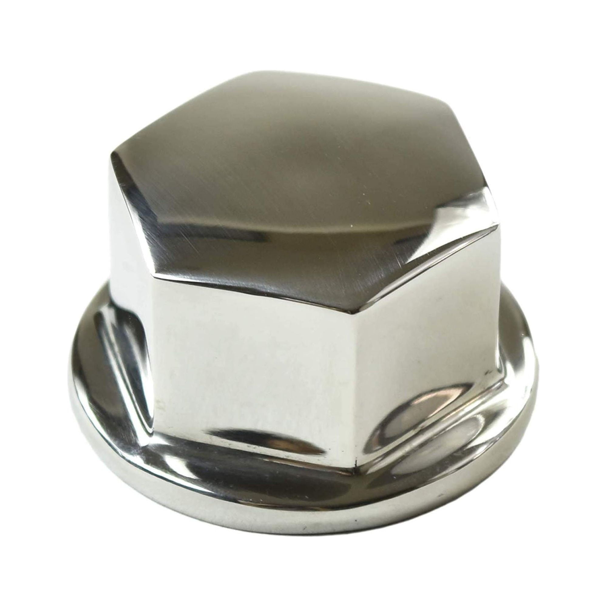MARINE CITY 316 Stainless Steel Steering Wheel Knob with Cap, Gloss Polished Finish, Durable Spinning Ball Bearing for Boats, Yachts, Kayaks, and Caravans Pack of 1